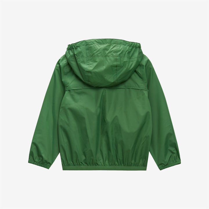 Jackets Kid unisex LE VRAI 3.0 Claudine Mid GREEN MD Dressed Front (jpg Rgb)	