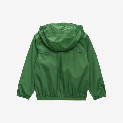 Jackets Kid unisex LE VRAI 3.0 Claudine Mid GREEN MD Dressed Front (jpg Rgb)	