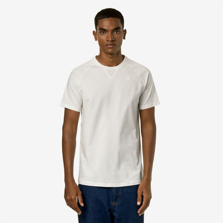 T-ShirtsTop Man EDWING T-Shirt WHITE GARDENIA Dressed Back (jpg Rgb)		