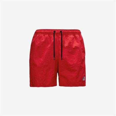 Bathing Suits Man LE VRAI Olivier Swimming Trunk RED Photo (jpg Rgb)			