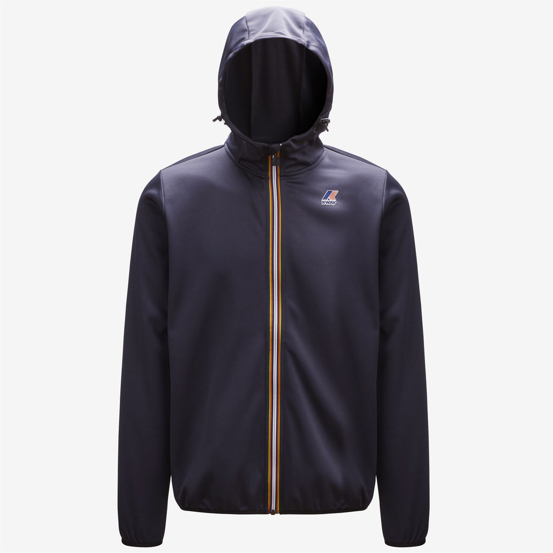 Chaqueta de forro polar unisex plegable azul para aventuras urbanas main