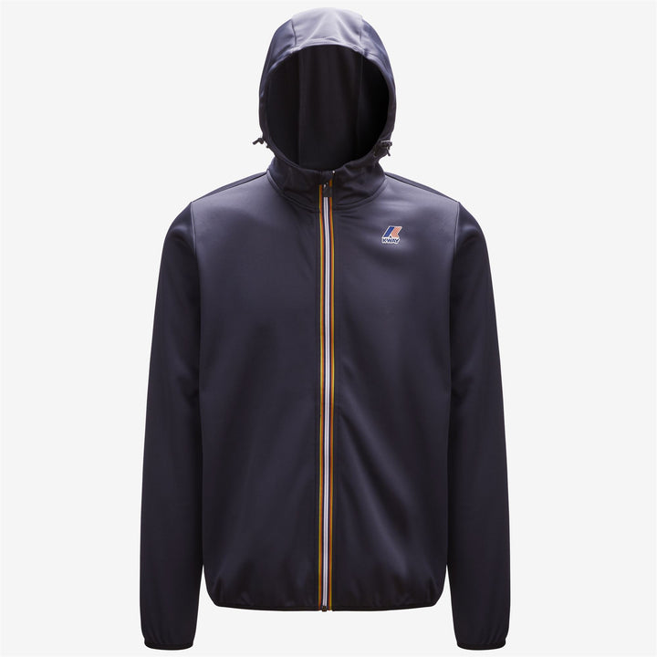 Chaqueta de forro polar unisex plegable azul para aventuras urbanas 1