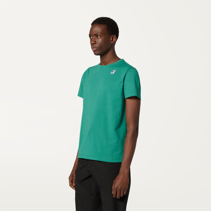 T-ShirtsTop Unisex LE VRAI EDOUARD T-Shirt GREEN Detail (jpg Rgb)			