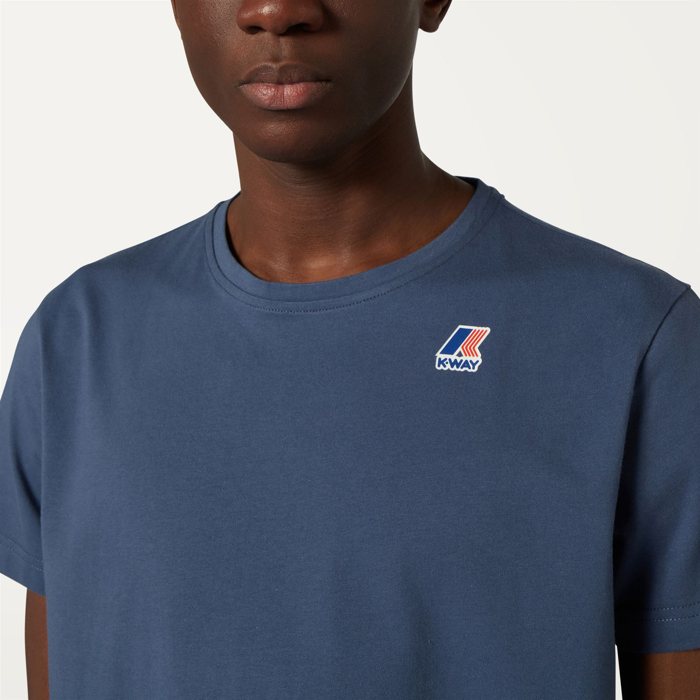 T-ShirtsTop Unisex LE VRAI EDOUARD T-Shirt BLUE INDIGO Detail Double				