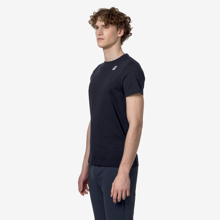 T-ShirtsTop Unisex LE VRAI EDOUARD T-Shirt BLUE DEPTH Detail (jpg Rgb)			