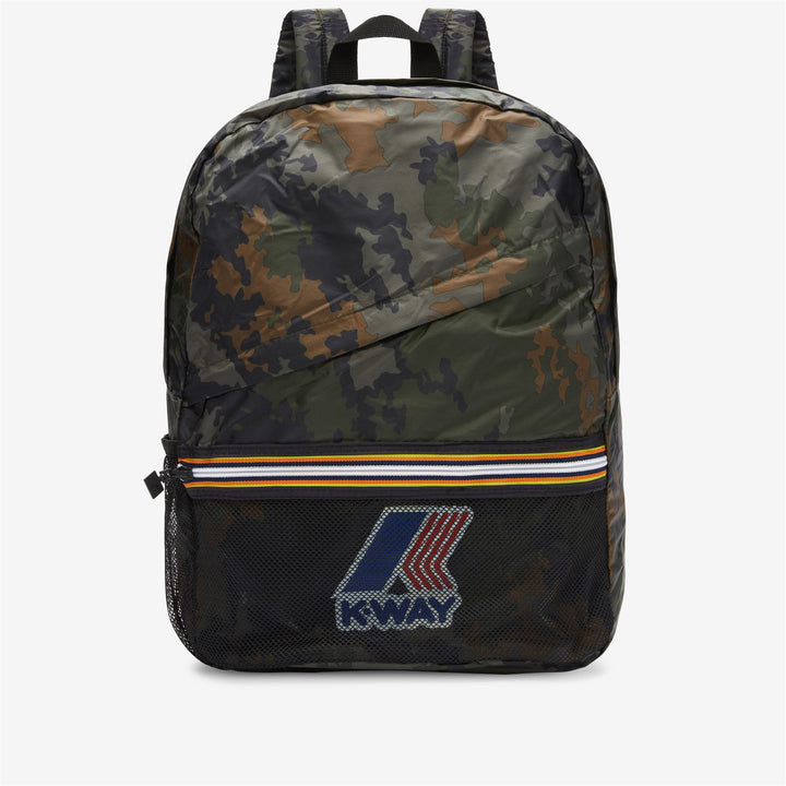 Bags Unisex LE VRAI 3.0 FRANCOIS  GRAPHIC Backpack DARK CAMOUFLAGE | kway Photo (jpg Rgb)			
