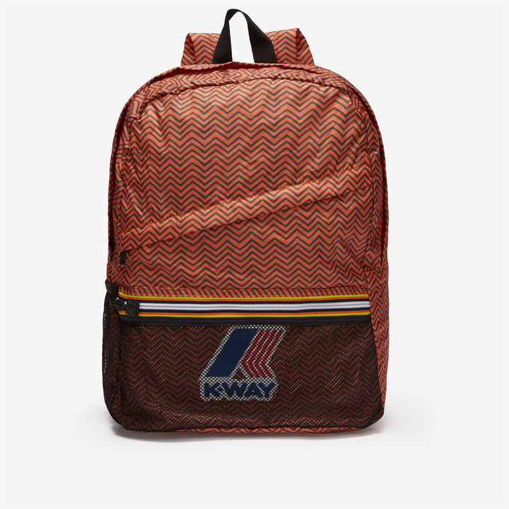 Bags Unisex LE VRAI 3.0 FRANCOIS  GRAPHIC Backpack TWILL ORANGE Photo (jpg Rgb)			