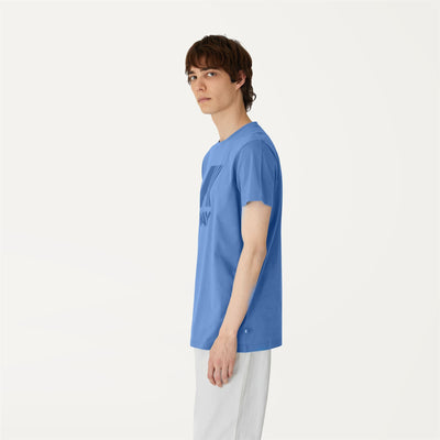 T-ShirtsTop Unisex Elliot Logo T-Shirt BLUE SMOKED Detail (jpg Rgb)			