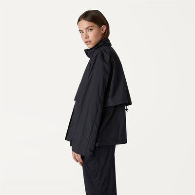 Jackets Woman FIONA AIR NYLON Short BLACK Detail (jpg Rgb)			