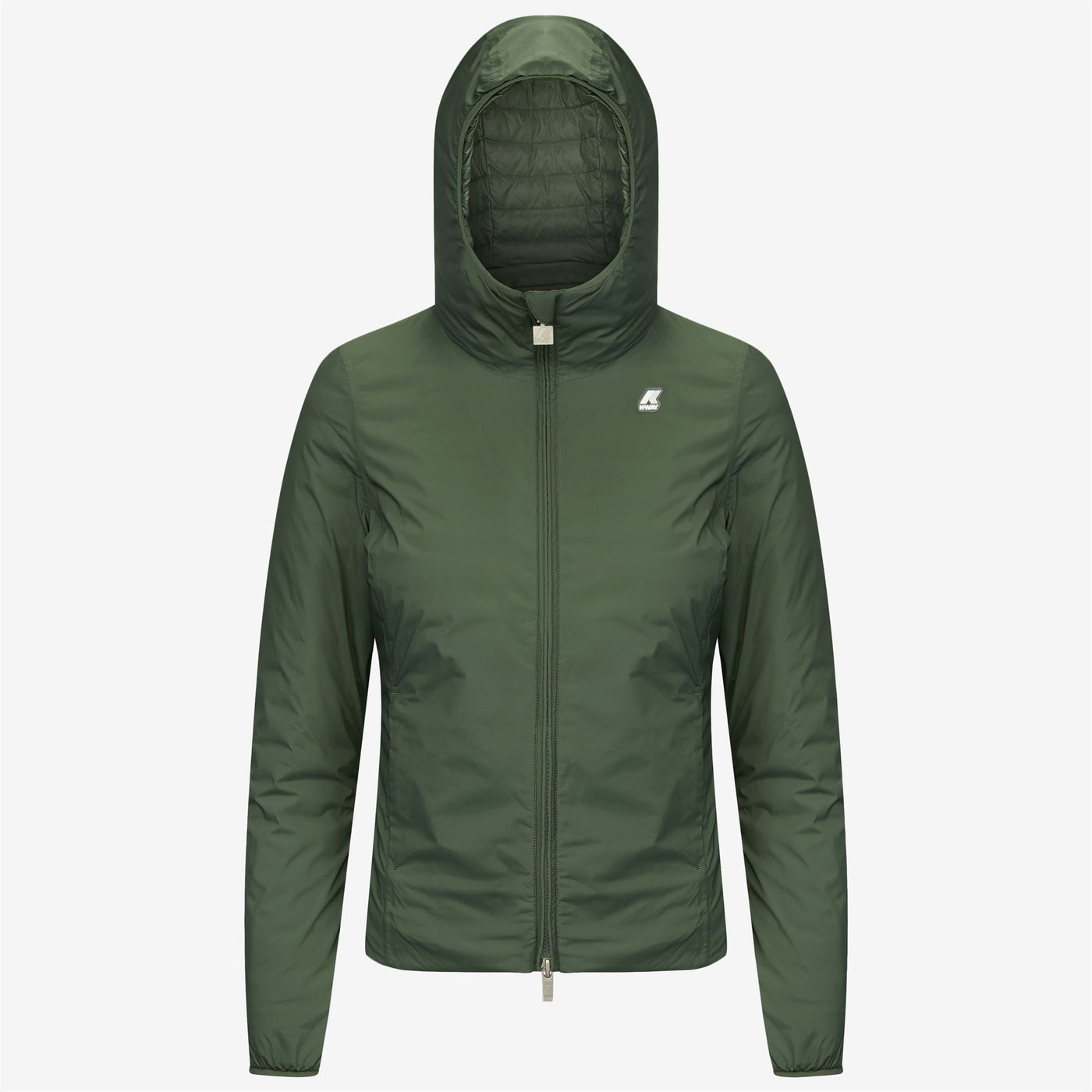 Jackets Woman LILY THERMO LIGHT DOUBLE Short GREEN LAUREL Photo (jpg Rgb)			