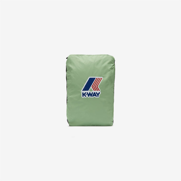 Bags Unisex LE VRAI 3.0 ISA Shopping Bag GREEN ZEPHYR Dressed Front (jpg Rgb)	