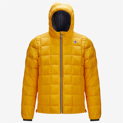 Jackets Man JACQUES THERMO PLUS.2 DOUBLE Short BLUE DEPTH - YELLOW Photo (jpg Rgb)			