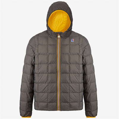 Jackets Man JACQUES THERMO PLUS.2 DOUBLE Short YELLOW - GREY SMOKED Photo (jpg Rgb)			