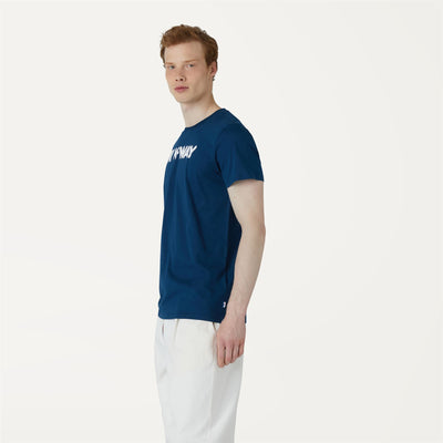 T-ShirtsTop Man ERIC T-Shirt BLUE OTTANIO Detail (jpg Rgb)			