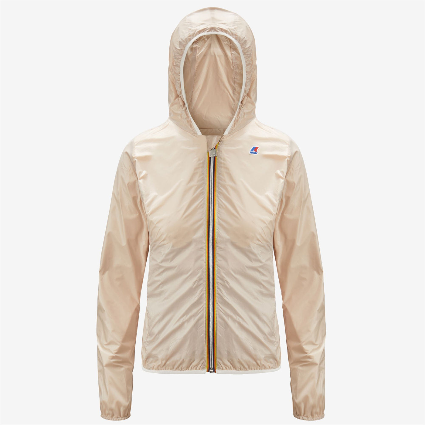 Jackets Woman LILY PLUS.2 DOUBLE Short WHITE - BEIGE | kway Photo (jpg Rgb)			