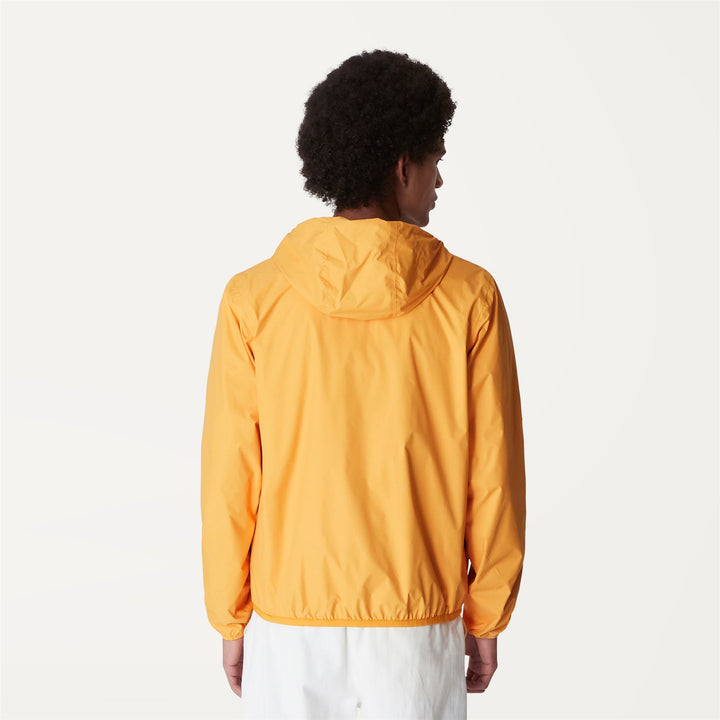 Giacca Ripiegabile Reversibile Uomo Gialla e Blu per Mete Variabili 6