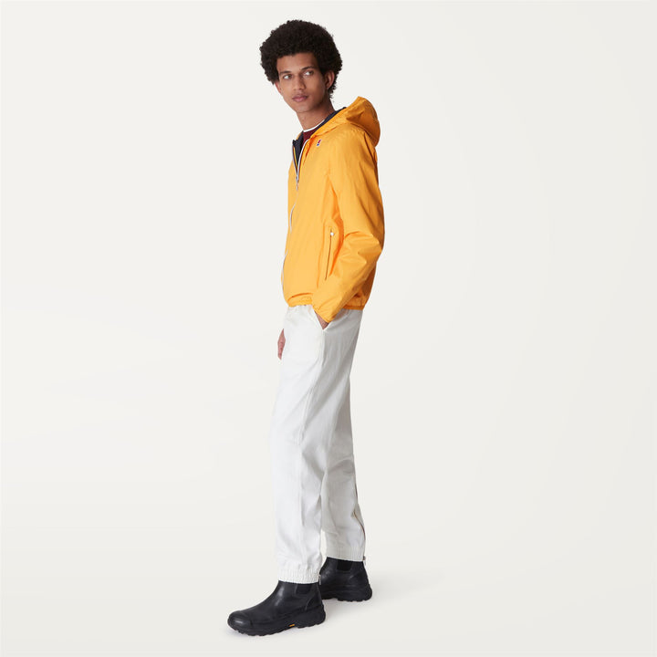 Giacca Ripiegabile Reversibile Uomo Gialla e Blu per Mete Variabili 5