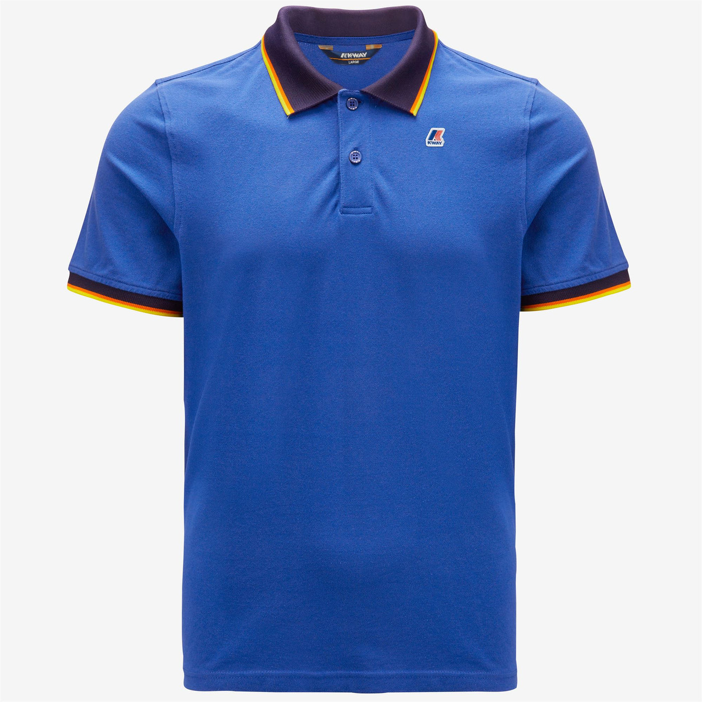 Polo Shirts Man VINCENT TOTAL CONTRAST STRETCH Polo BLUE ROYAL MARINE Photo (jpg Rgb)			