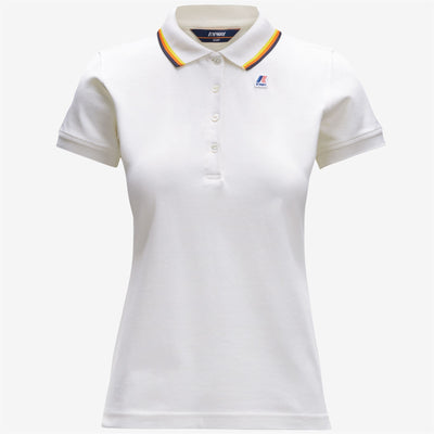 Polo Shirts Woman ALIZEE STRETCH Polo WHITE Photo (jpg Rgb)			