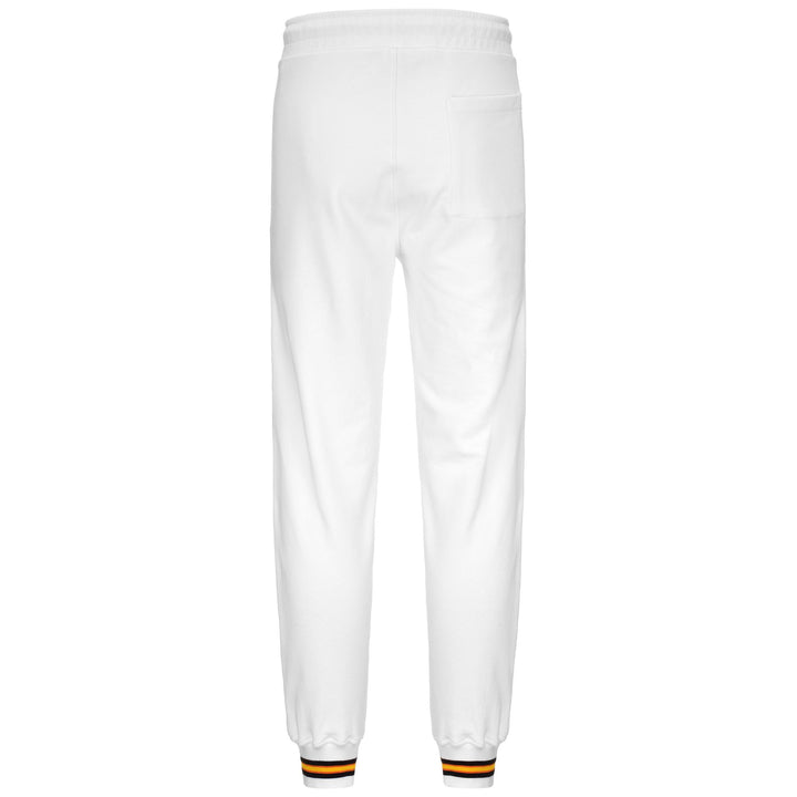 Pants Man ANDRE TAPE Sport Trousers WHITE Dressed Front (jpg Rgb)	
