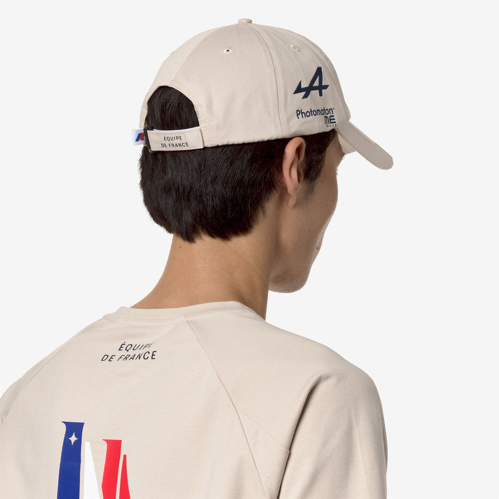 Grey Yellow Unisex Sailing Baseball Cap with Adjustable Strap 02