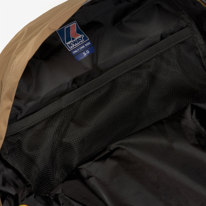 Bags Unisex LE VRAI 3.0 MICHEL Backpack BROWN CORDA Dressed Side (jpg Rgb)		