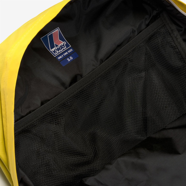 Bags Unisex LE VRAI 3.0 MICHEL Backpack YELLOW DK Dressed Side (jpg Rgb)		