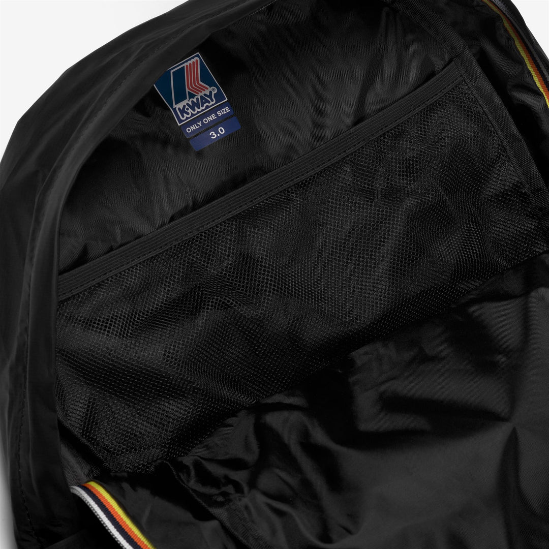 Bags Unisex LE VRAI 3.0 MICHEL Backpack BLACK PURE Dressed Side (jpg Rgb)		