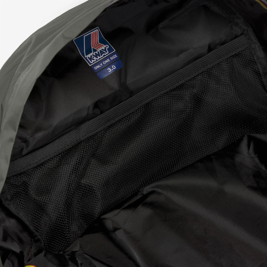 Bags Unisex LE VRAI 3.0 MICHEL Backpack GREEN BLACKISH Dressed Side (jpg Rgb)		