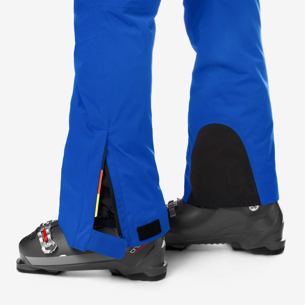 Royal blue Men's Waterproof Ski Pants with Insulation and Breathability 02
