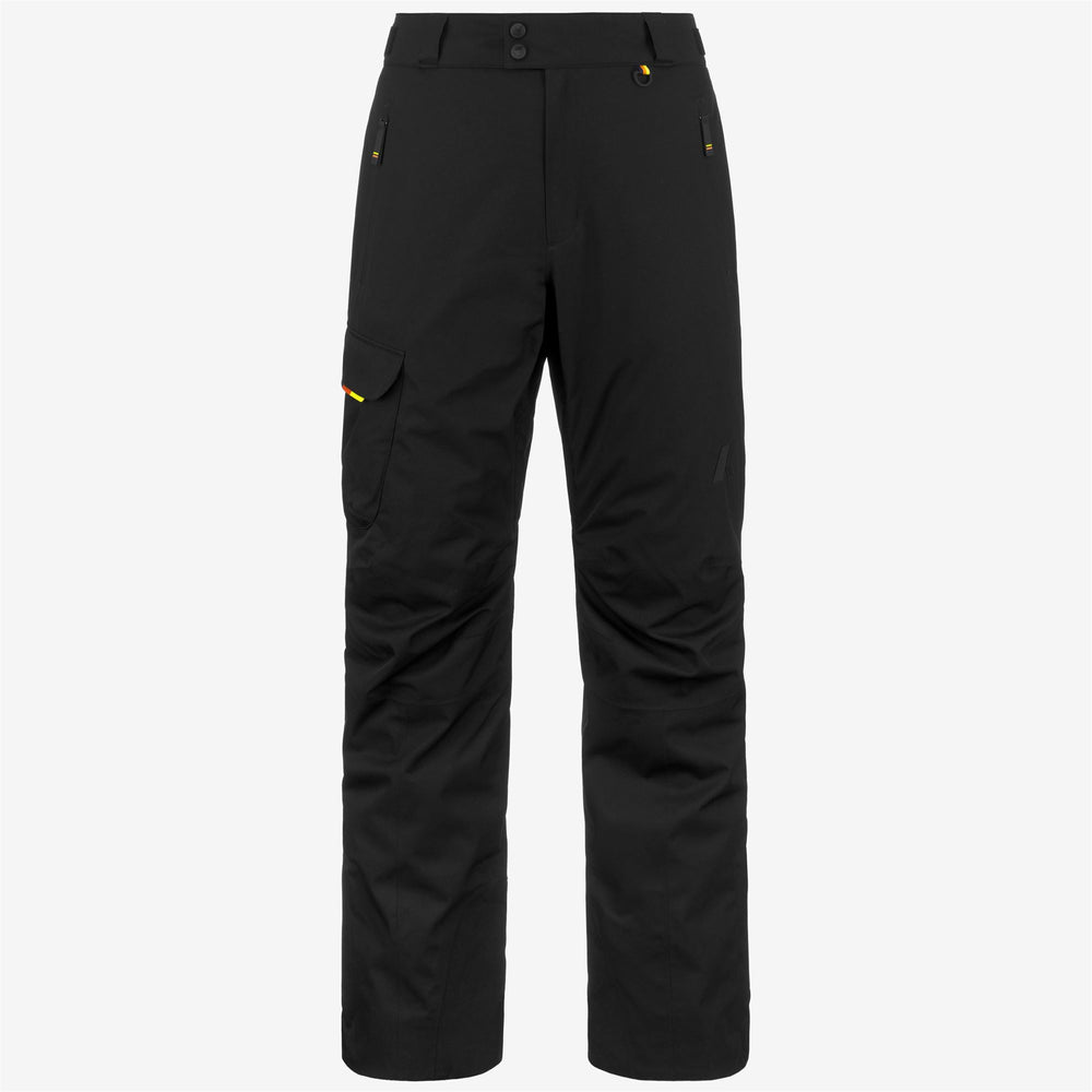 Pants Man AVRIEUX MICRO TWILL 2 LAYERS Sport Trousers BLACK PURE Photo (jpg Rgb)			