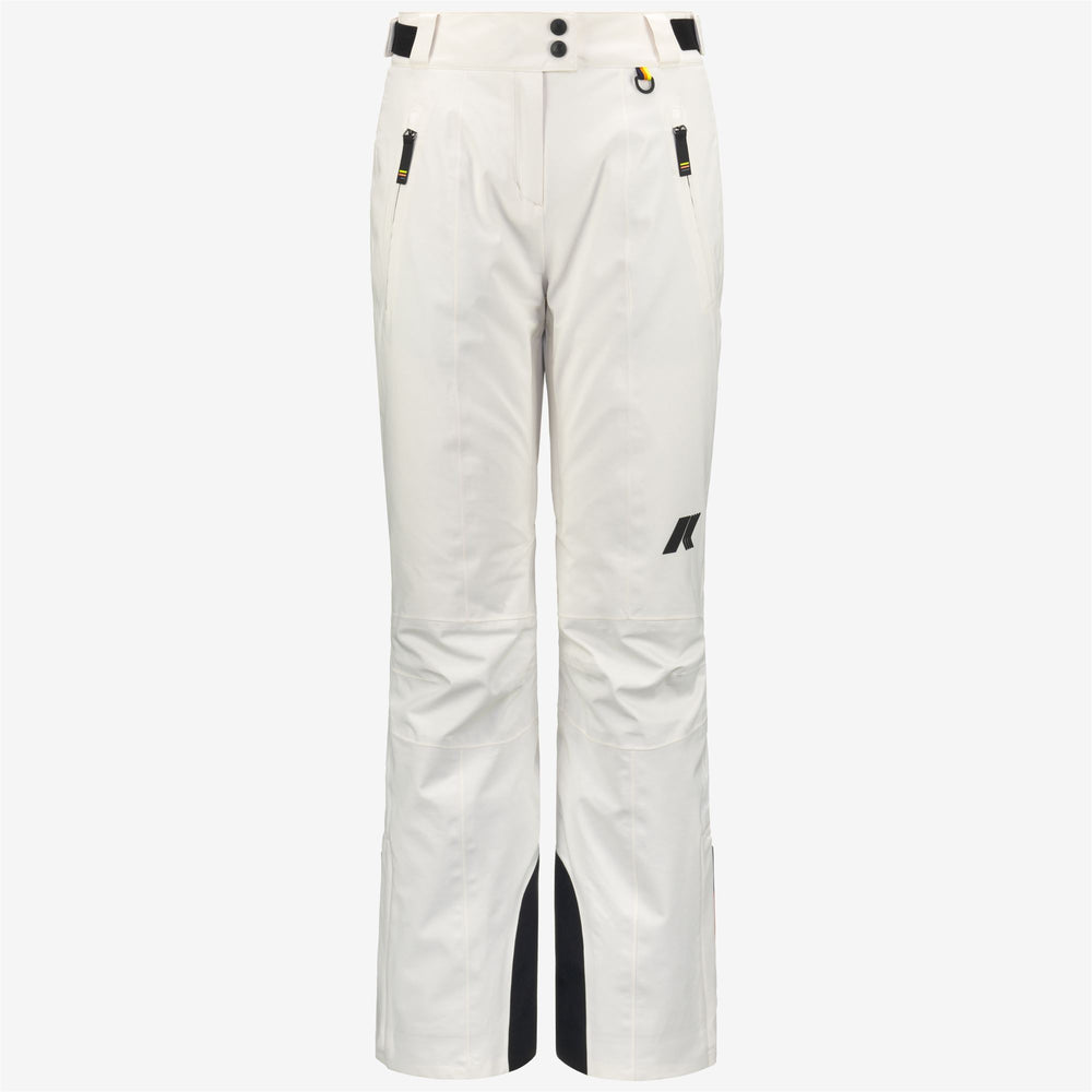 Pants Woman BONNEVAL MICRO TWILL 2 LAYERS Sport Trousers WHITE GARDENIA Photo (jpg Rgb)			