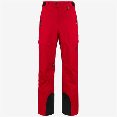 Pants Man AUSSOIS MICRO TWILL 3 LAYERS Sport Trousers RED Photo (jpg Rgb)			