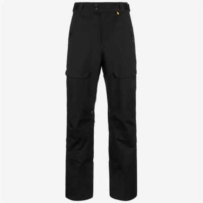 Pants Man AUSSOIS MICRO TWILL 3 LAYERS Sport Trousers BLACK PURE Photo (jpg Rgb)			