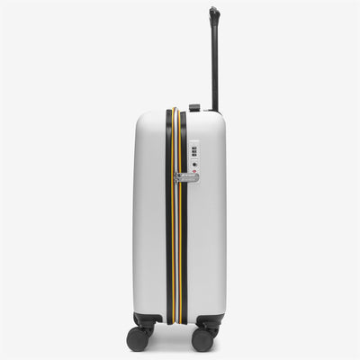 Luggage Bags Unisex CABIN TROLLEY SMALL Trolley WHITE - BLUE MD COBALT Dressed Front (jpg Rgb)	