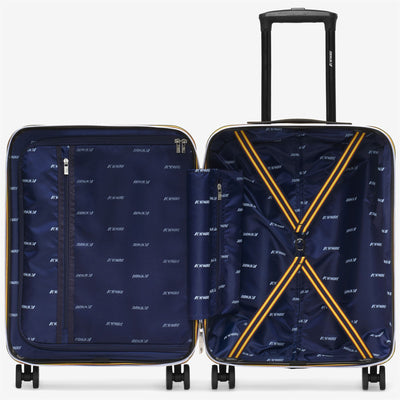 Luggage Bags Unisex TROLLEY SMALL Trolley BLACK PURE - BLUE MD COBALT Dressed Side (jpg Rgb)		