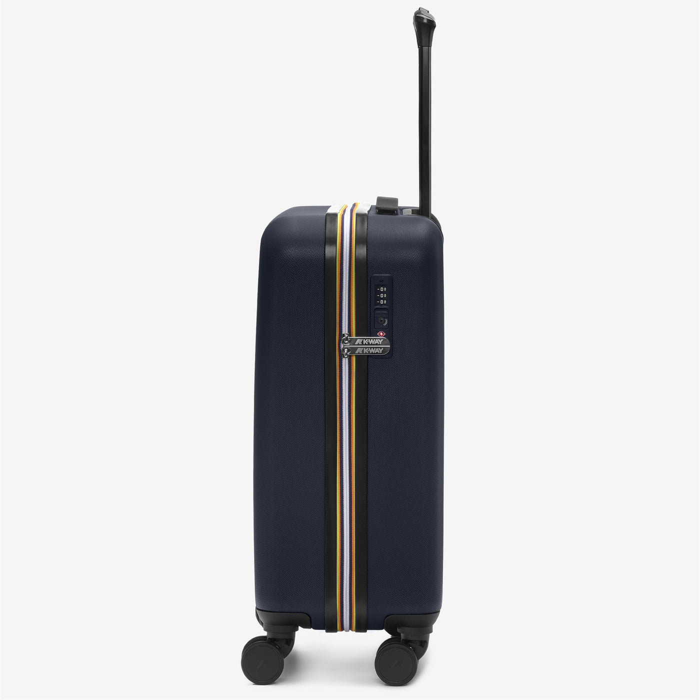 Luggage Bags Unisex CABIN TROLLEY SMALL Trolley BLUE DEPTH - BLUE MD COBALT Dressed Front (jpg Rgb)	