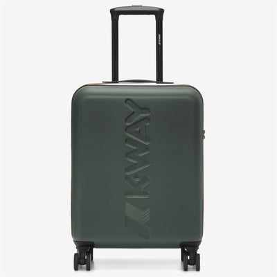 Luggage Bags Unisex CABIN TROLLEY SMALL Trolley GREEN BLACKISH  - BLUE MD COBALT Photo (jpg Rgb)			
