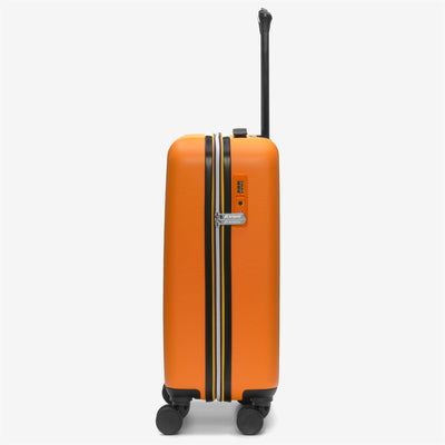 Luggage Bags Unisex CABIN TROLLEY SMALL Trolley ORANGE - BLUE MD COBALT Dressed Front (jpg Rgb)	