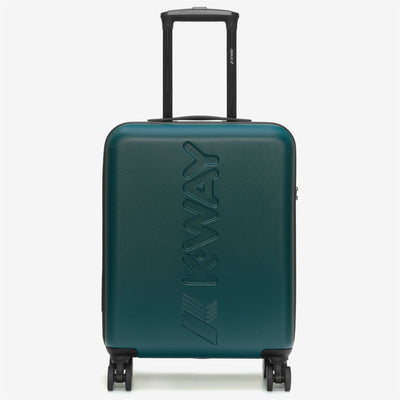Luggage Bags Unisex CABIN TROLLEY SMALL Trolley GREEN PETROL - BLUE MD COBALT Photo (jpg Rgb)			