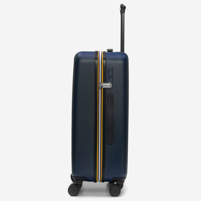 Luggage Bags Unisex CABIN TROLLEY MEDIUM Trolley BLUE DEPTH - BLUE MD COBALT Dressed Front (jpg Rgb)	