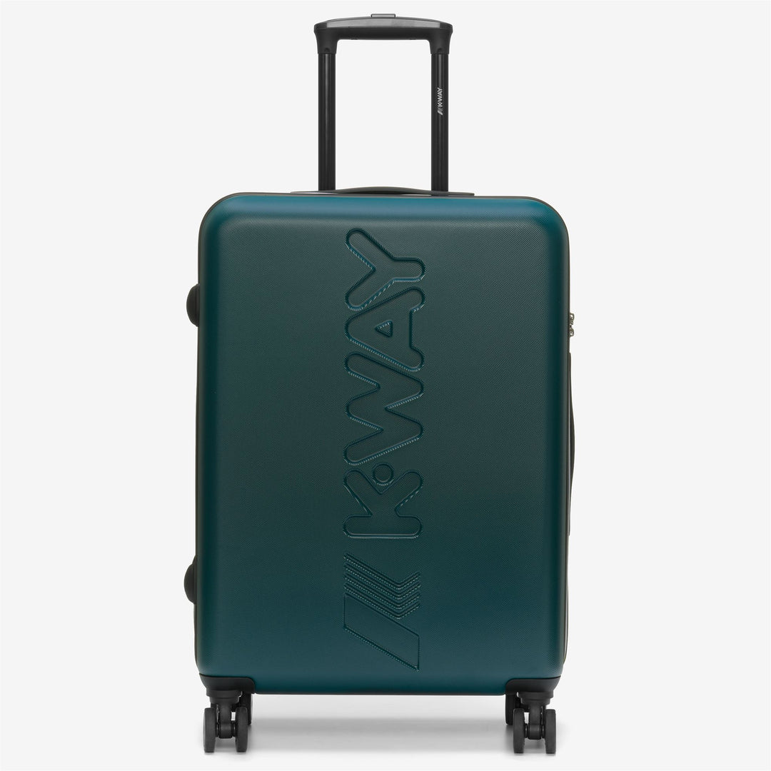 Luggage Bags Unisex CABIN TROLLEY MEDIUM Trolley GREEN PETROL - BLUE MD COBALT Photo (jpg Rgb)			