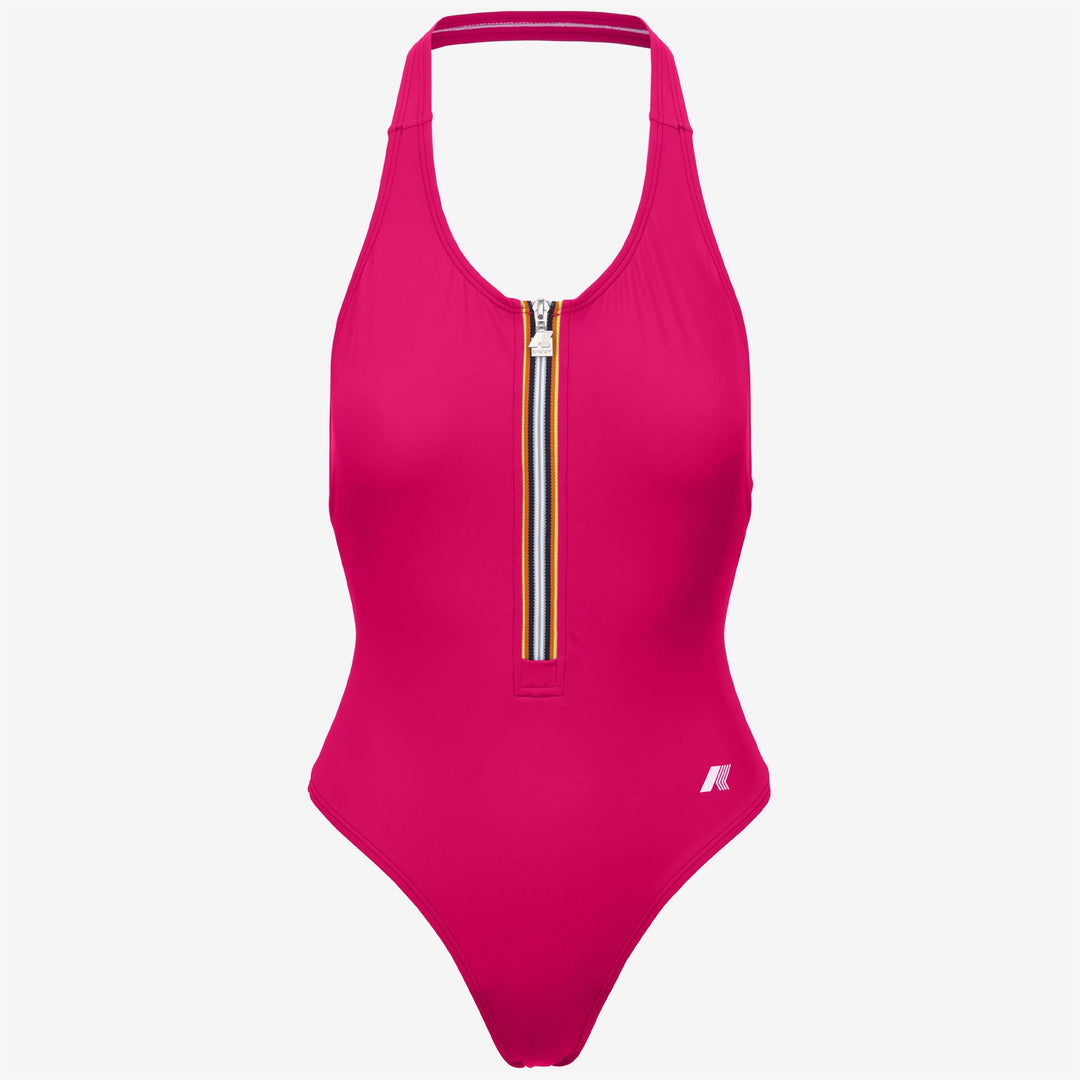 Bathing Suits Woman Sylvie Beach Swimsuit RED RUBINE Photo (jpg Rgb)			