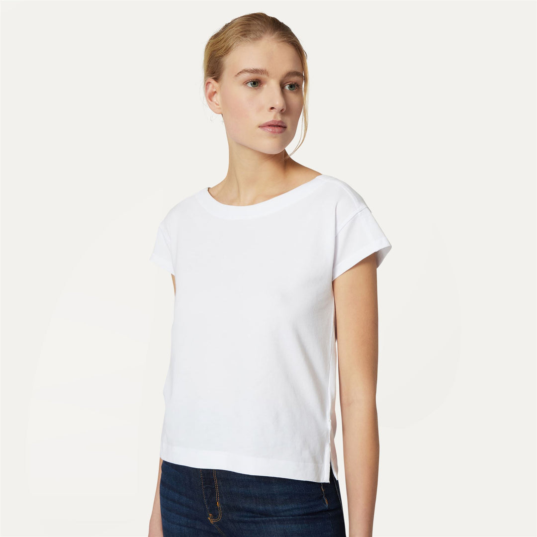 T-ShirtsTop Woman RORY T-Shirt WHITE Detail Double				