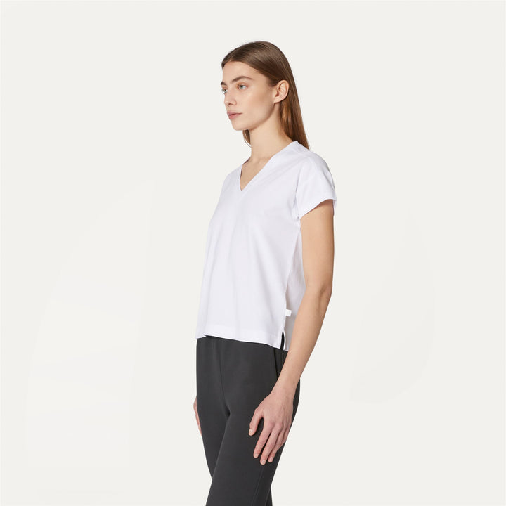 T-ShirtsTop Woman VIVY T-Shirt WHITE Detail (jpg Rgb)			