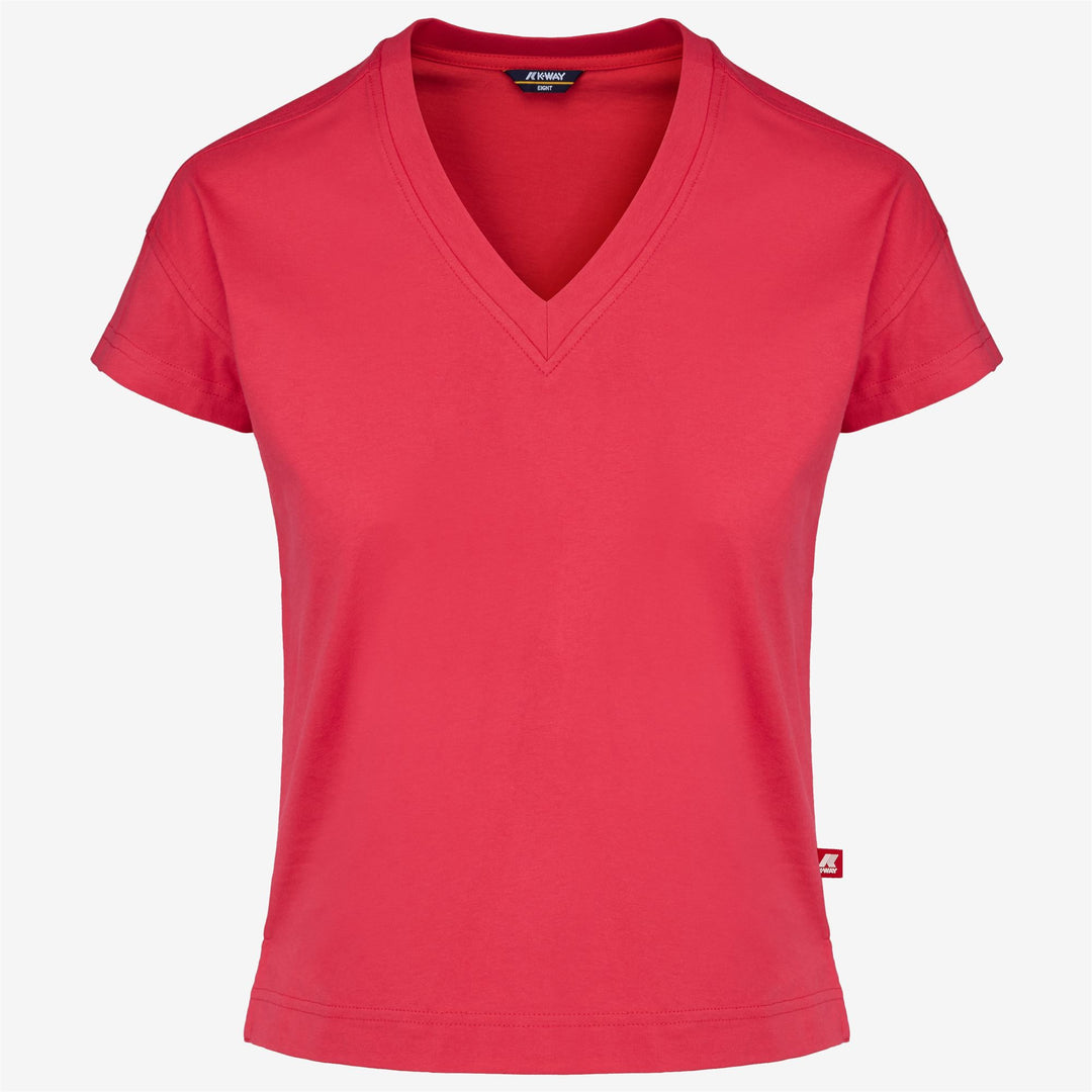 T-ShirtsTop Woman VIVY T-Shirt RED BERRY Photo (jpg Rgb)			