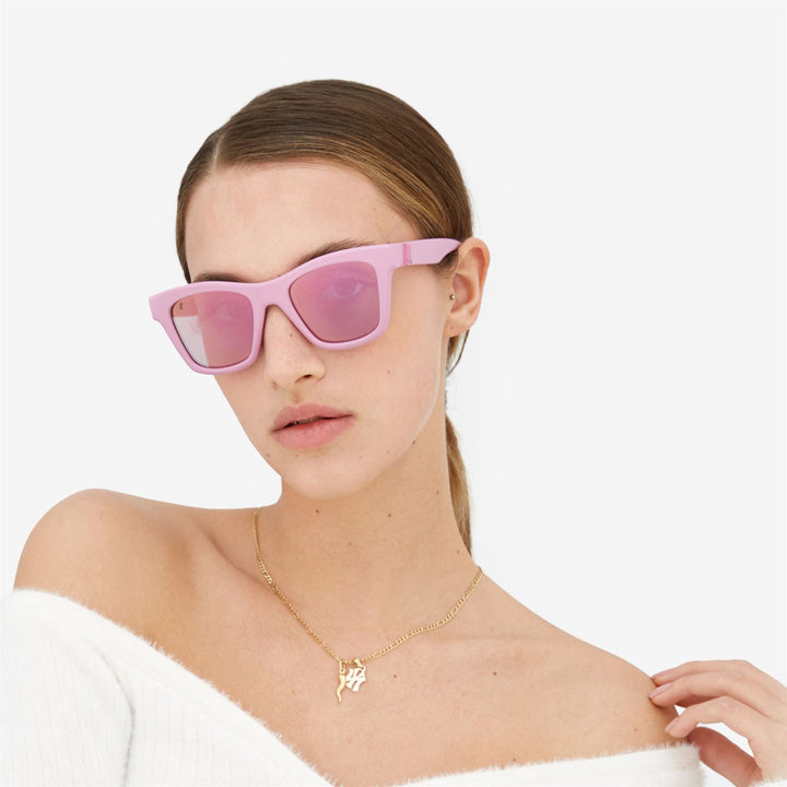 Glasses Woman NUMERO Sunglasses CNI ROSE PM3 Dressed Back (jpg Rgb)		
