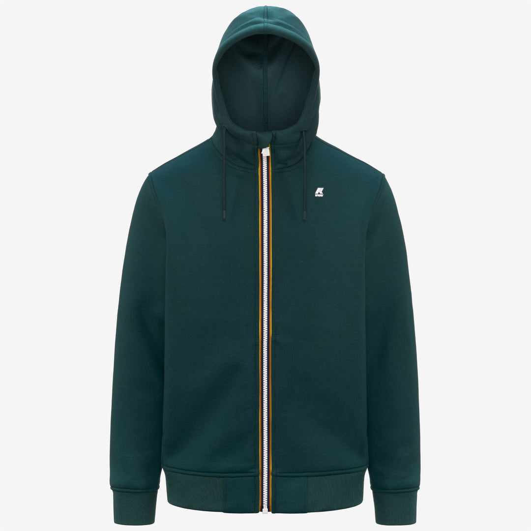 Fleece Man RAINER SPACER Jacket GREEN PETROL – K-Way.com