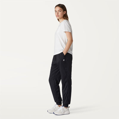 Pants Woman MELLY NY STRETCH Sport Trousers BLACK PURE Detail (jpg Rgb)			