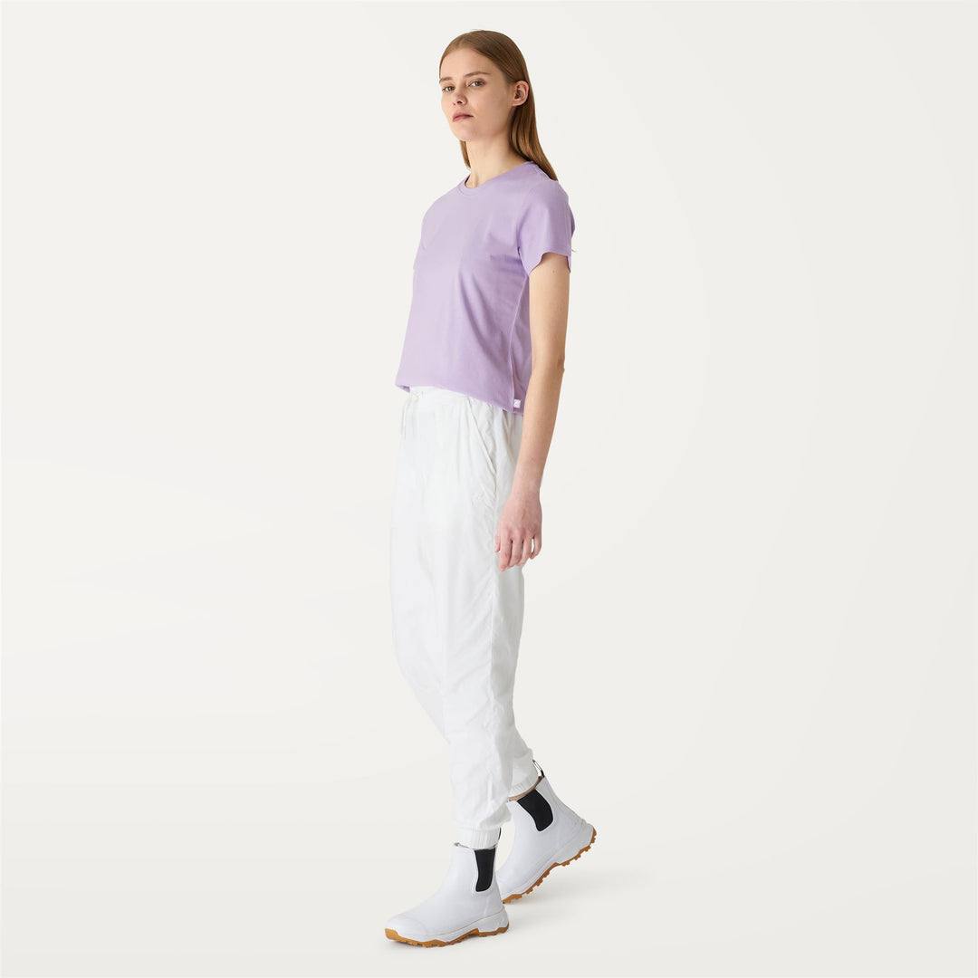 Pants Woman MELLY NY STRETCH Sport Trousers WHITE Detail (jpg Rgb)			